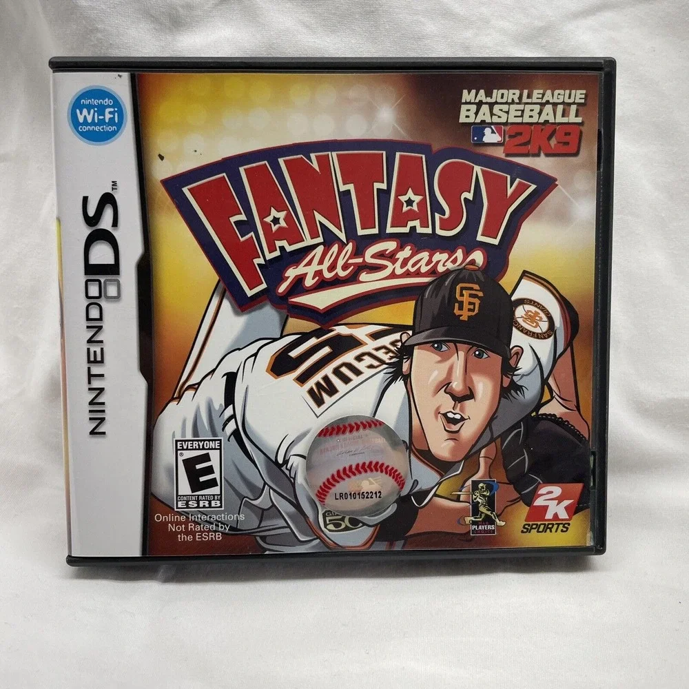 Major League Baseball 2K9 Fantasy‎ All-Stars For Nintendo DS With Case TESTED